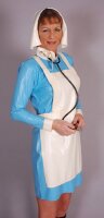 Schwesterdress - STEFANIE - Latex 0,5mm - Rot - XXL