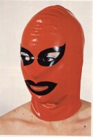 Anzug Zubehör - REMUS MASKE - Latex 0,5mm - Schwarz...