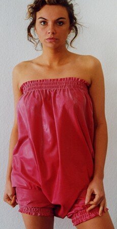 Schlupfhose - GÜNTHER NO2 - Weichfolie - Flieder-transp. - XXL
