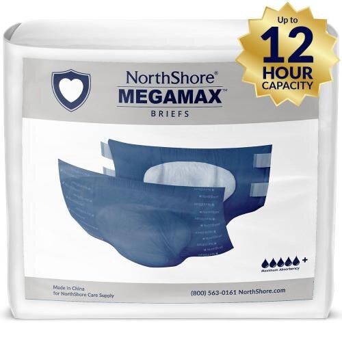 NorthShore MEGAMAX Diaper, Blue