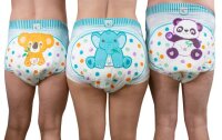 Critter Caboose Diaper Onepc XLarge