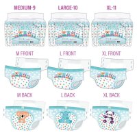 Critter Caboose Diaper Onepc XLarge