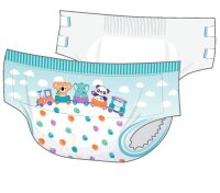 Critter Caboose Diaper Onepc XLarge