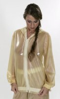 Anorak - TRAVEMÜNDE Latex 0,5-Schwarz Transparent-M