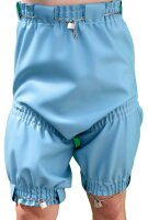 Strafhose ZEUZ lang Latex 0,3 Weiß Smal