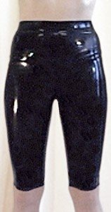 Radlerhose - MARIO Latex 0,5-Schwarz-Medium