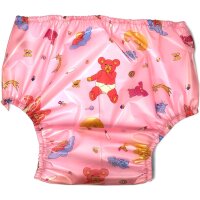 PVC Plastic Pants AB 1250 – Pink Dream World XL