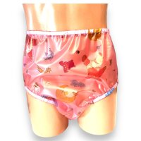 PVC Plastic Pants AB 1250 – Pink Dream World XL