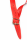 SweetControl Schnuller-Knebel – Latex Komfort Edition 0,5 Rot Natur/Transparent