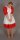 ANNALENA PVC Dress with Apron & Ruffles